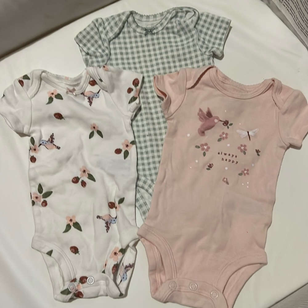 baby 3pc onesies